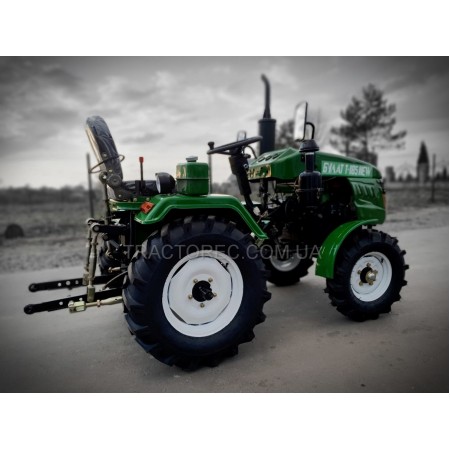 Мототрактор Булат Т185 NEW 3т із трьохточковою навіскою, фреза 130 см, двухкорпусний плуг, потужність 18 к.с., подвійна гідравліка